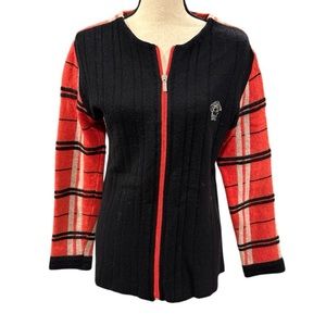 Versace jeans Couture zip up sweater